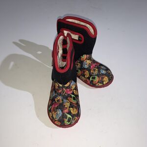 Bogs Baby Bogs Boots Infants Size 6 Construction Vehicles Waterproof Snow